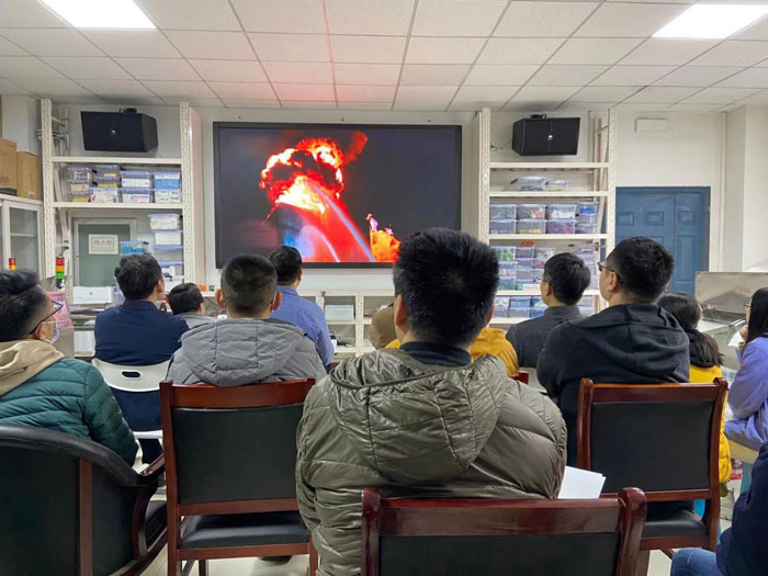 山東西泰克全體員工學習《山東省生產安全事故應急辦法》文件并觀看安全宣傳視頻